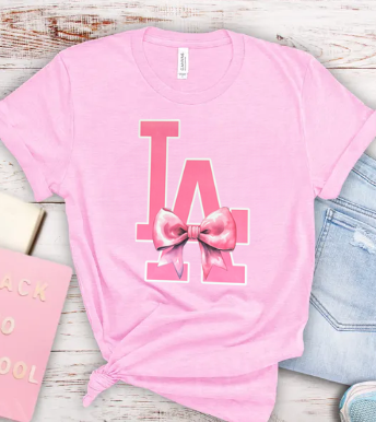 LA Pink Bow