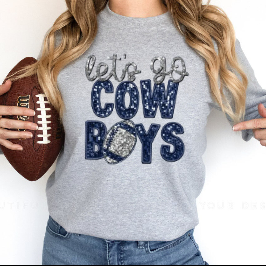 Let's Go Cowboy Sweatshirt image 1