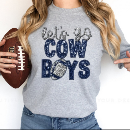 Let's Go Cowboy Sweatshirt image 1