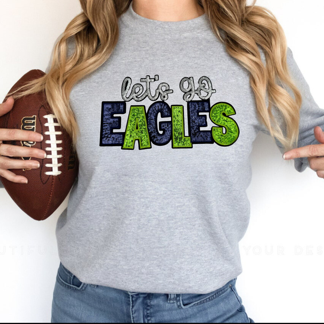Let's Go Eagles Sweatshirt image 1