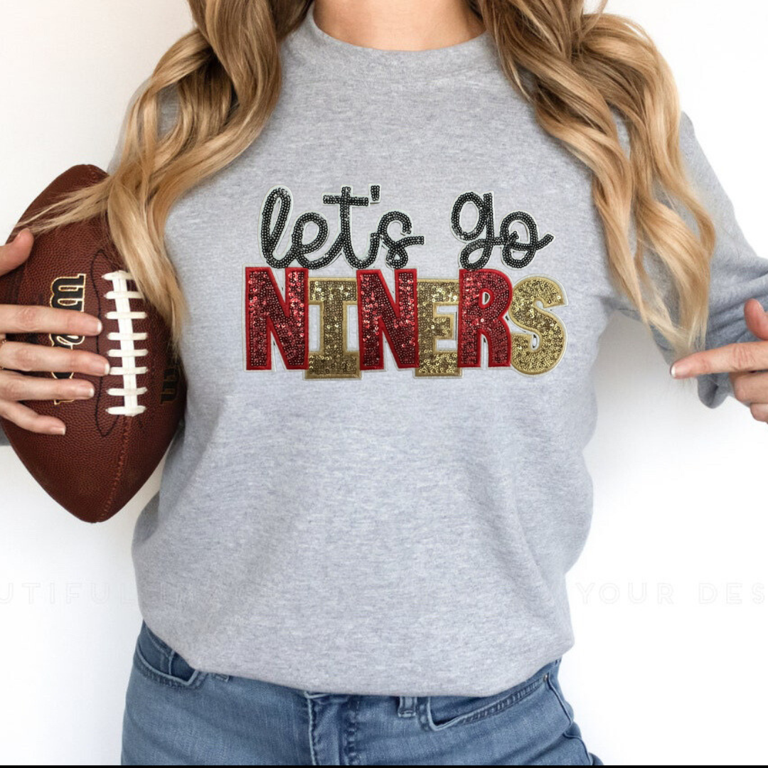 Let's Go Niners Sweatshirt image 1