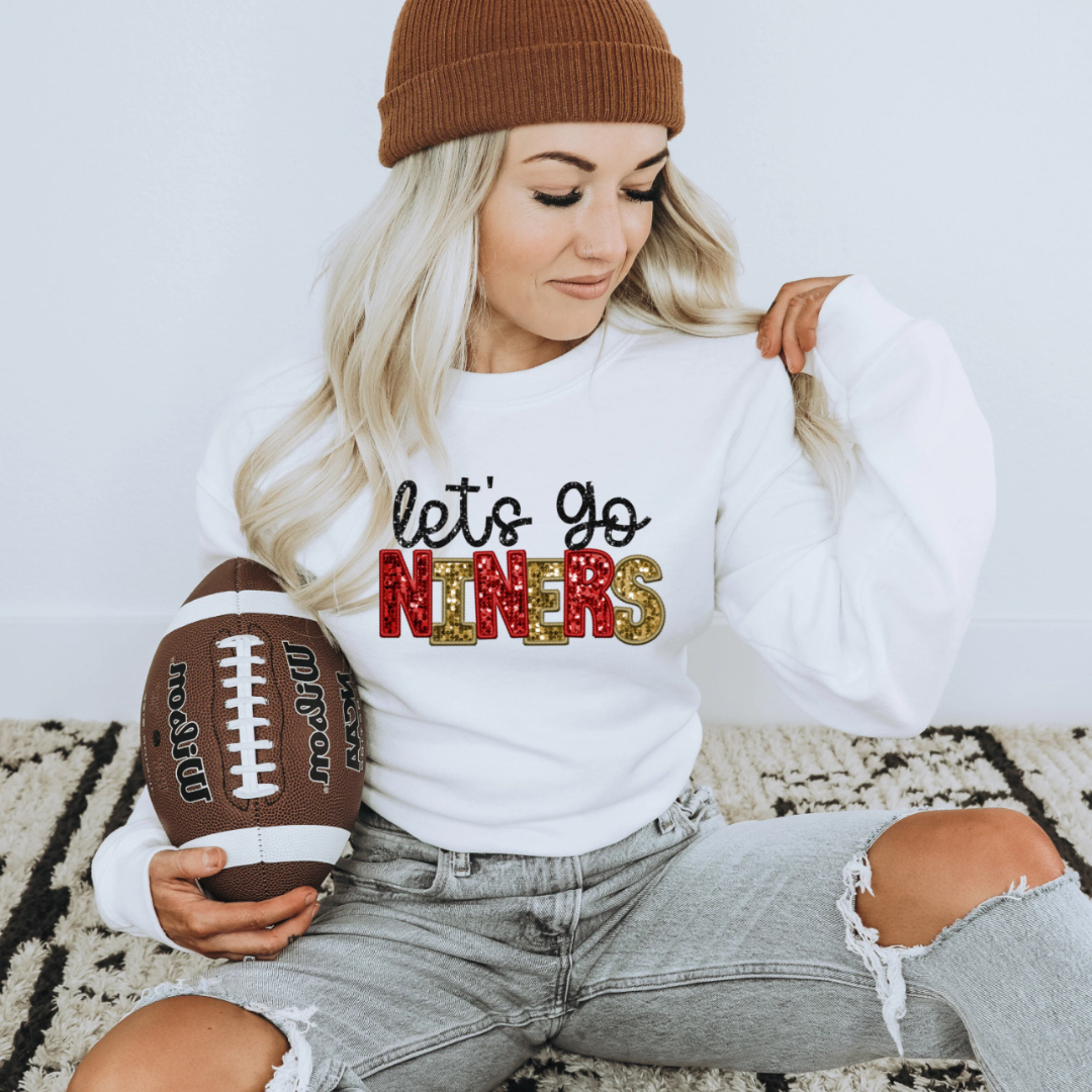 Let's Go Niners Sweatshirt image 3