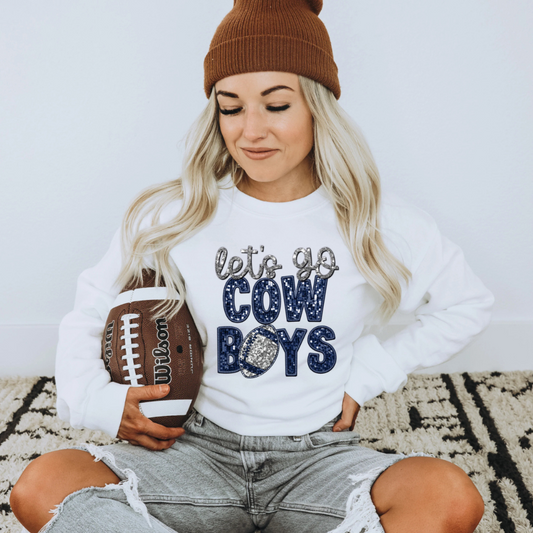 Let's Go Cowboy Sweatshirt image 0