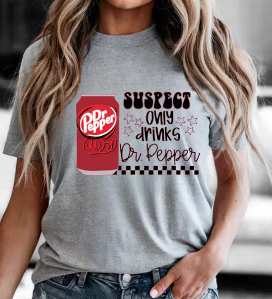 Suspect Only Drinks Dr Pepper