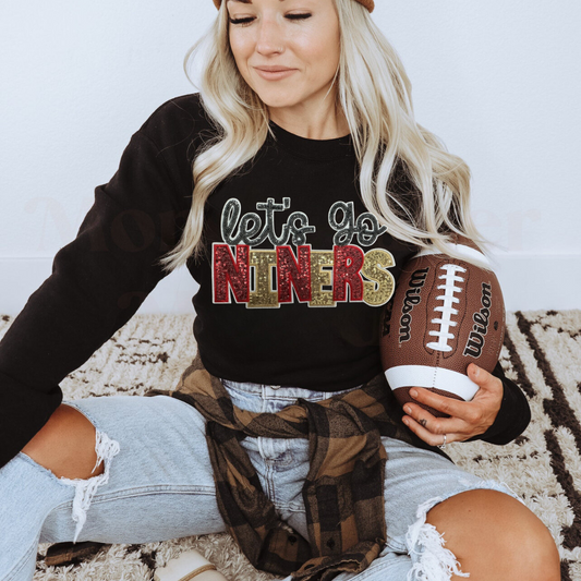 Let's Go Niners Sweatshirt image 0